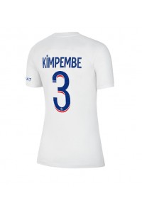 Paris Saint-Germain Presnel Kimpembe #3 Voetbaltruitje 3e tenue Dames 2022-23 Korte Mouw